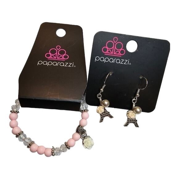 Paparazzi 10 Piece Lot of Bracelets and Earrings Great for Preteens and Teen NEW - Picture 4 of 8